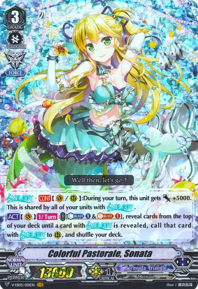 Colorful Pastorale, Sonata (V-EB05/001EN) [Primary Melody]