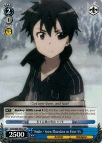 Kirito - Snow Mountain on Floor 55 (SAO/S20-TE12 TD) [Sword Art Online]