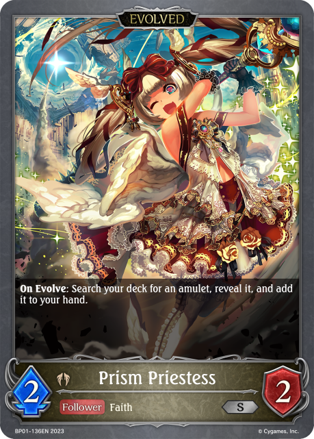 Prism Priestess (BP01-136EN) [Advent of Genesis]