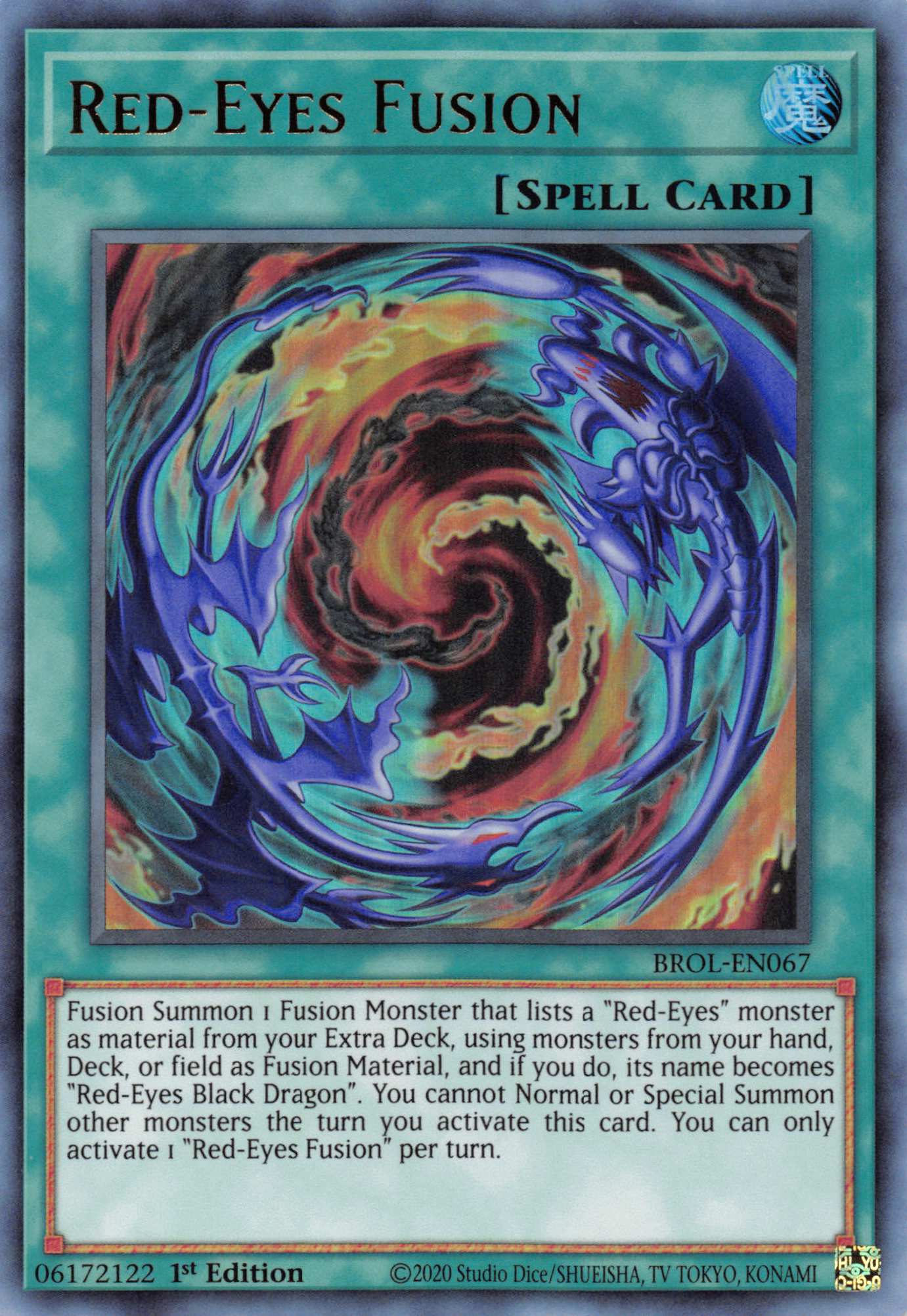 Red-Eyes Fusion [BROL-EN067] Ultra Rare