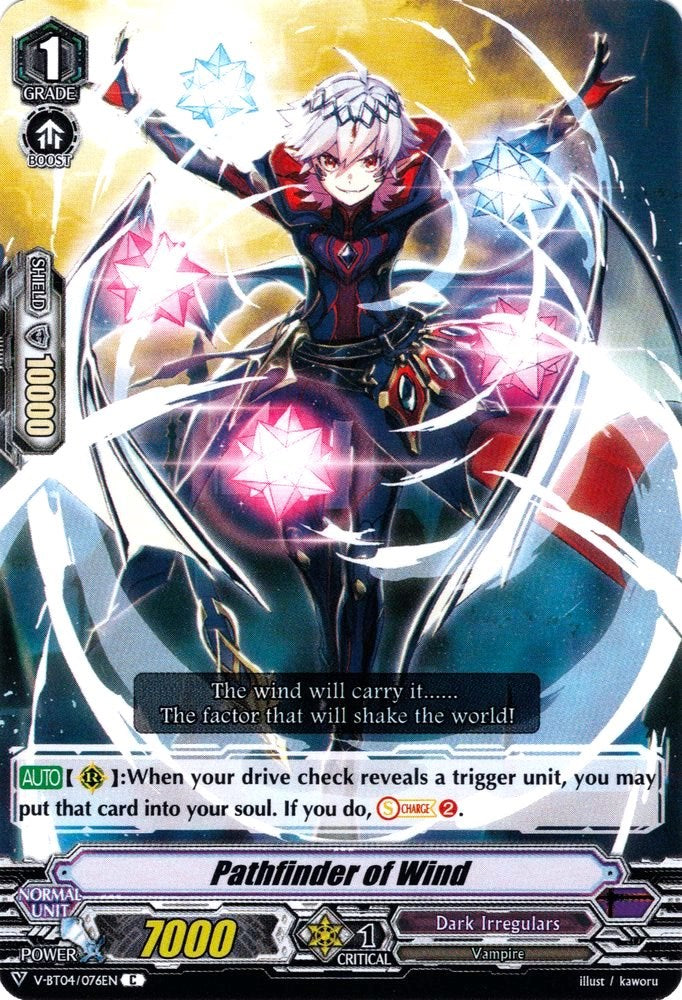 Pathfinder of Wind (V-BT04/076EN) [Vilest! Deletor]