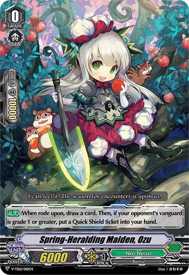 Spring-Heralding Maiden, Ozu (V-TD12/010EN) [Ahsha]