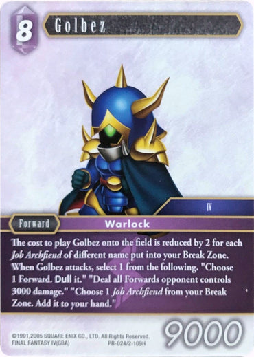 Golbez (Alternate Art) [Opus II Promo Cards]