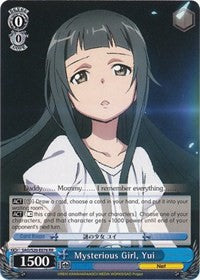 Mysterious Girl, Yui (SAO/S20-E076 RR) [Sword Art Online]