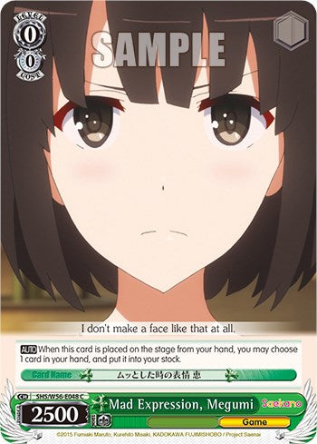 Mad Expression, Megumi [Saekano: How to Raise a Boring Girlfriend]
