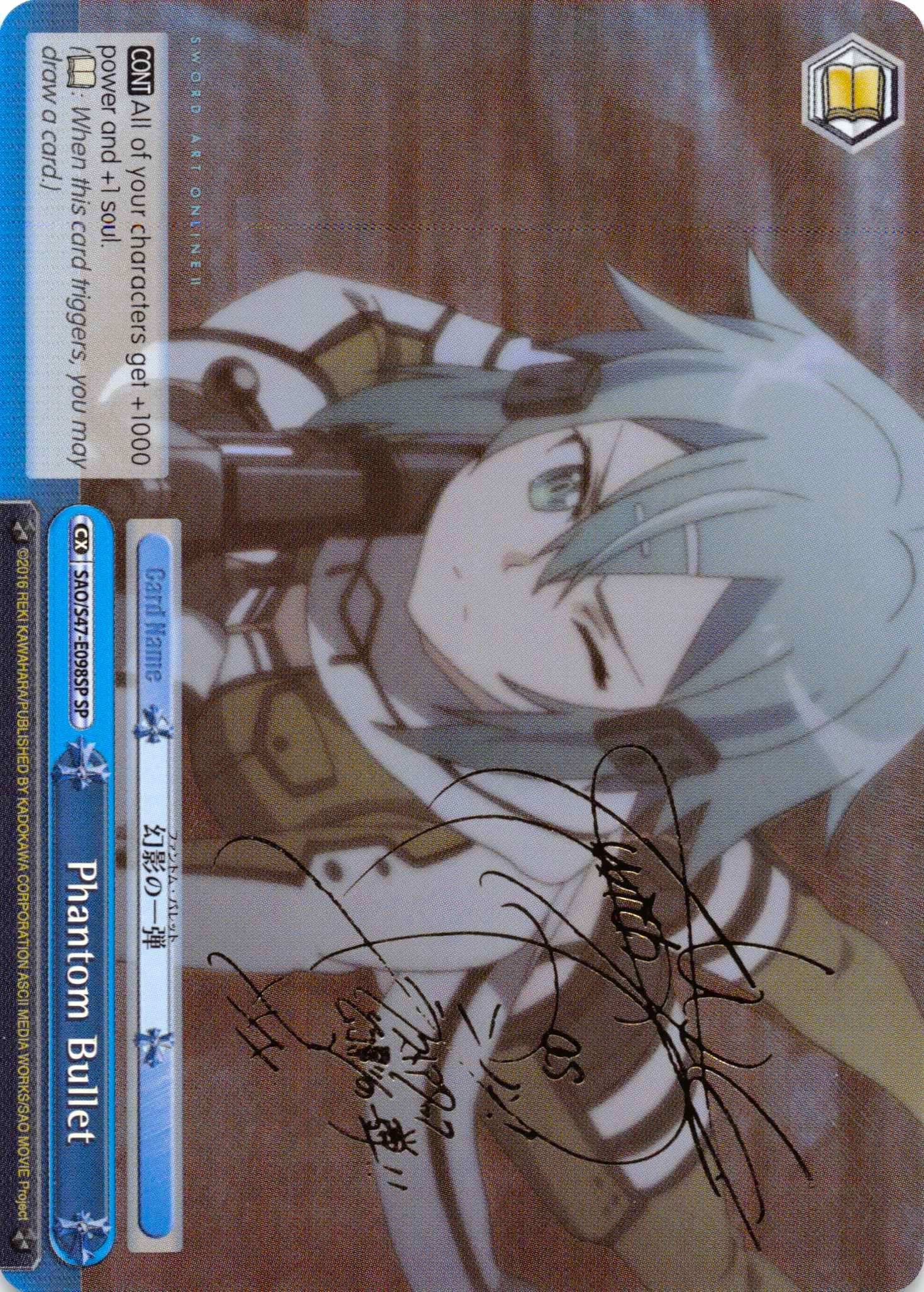 Phantom Bullet (SAO/S47-E098SP SP) [Sword Art Online Re: Edit]