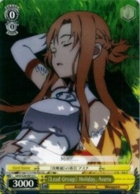 Lead Group Holiday, Asuna (SAO/S26-E013 C) [Sword Art Online Vol.2]