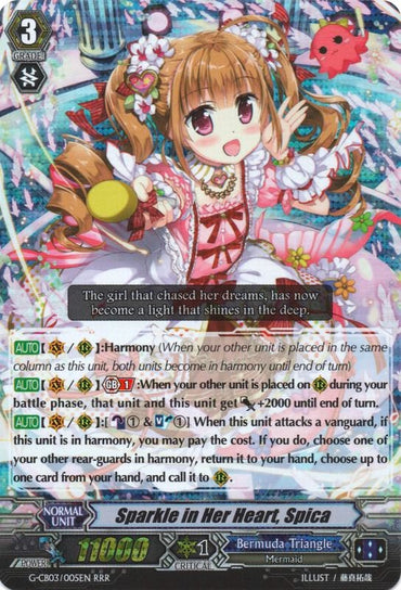 Sparkle in Her Heart, Spica (G-CB03/005EN) [Blessing of Divas]