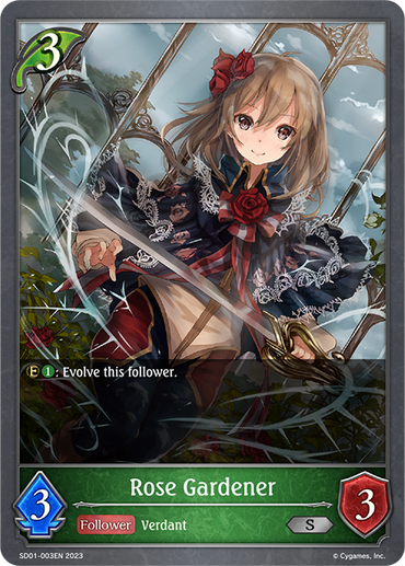 Rose Gardener (SD01-003EN) [Regal Fairy Princess]