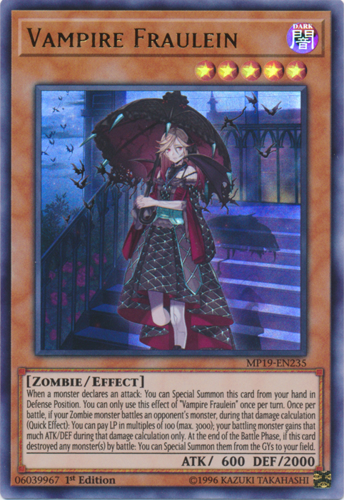 Vampire Fraulein [MP19-EN235] Ultra Rare