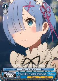Two Riding A Ground Dragon, Rem (RZ/S46-E090 C) [Re:ZERO]
