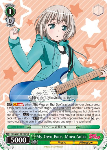 My Own Pace, Moca Aoba (BD/W73-E030S) [BanG Dream! Vol.2]