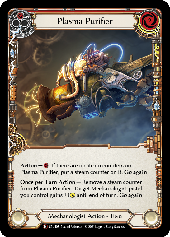 Plasma Purifier [U-CRU105-RF] (Crucible of War Unlimited)  Unlimited Rainbow Foil