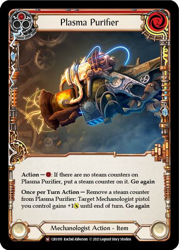 Plasma Purifier [U-CRU105-RF] (Crucible of War Unlimited)  Unlimited Rainbow Foil