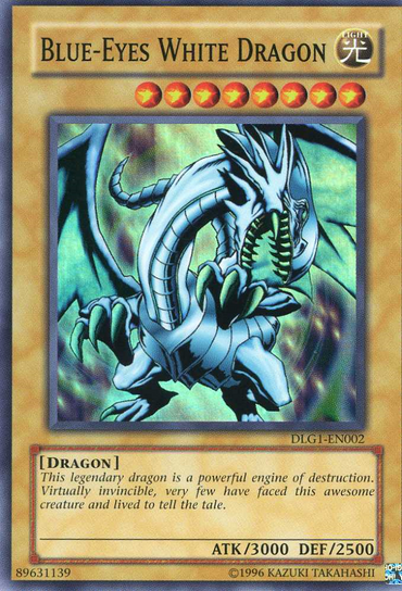 Blue-Eyes White Dragon [DLG1-EN002] Super Rare