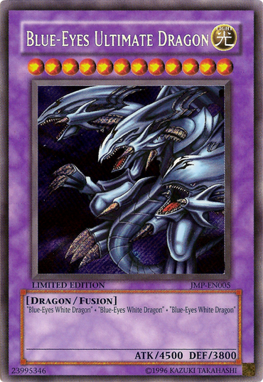 Blue-Eyes Ultimate Dragon [JMP-EN005] Secret Rare