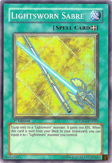 Lightsworn Sabre [TDGS-EN059] Super Rare