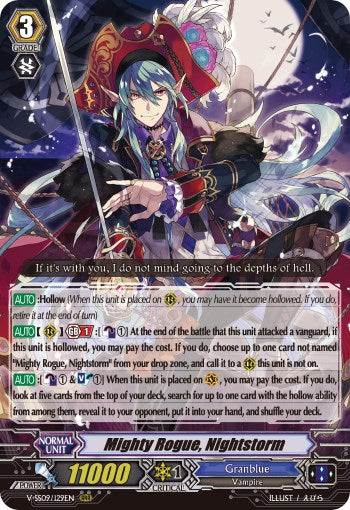 Mighty Rogue, Nightstorm (V-SS09/129EN) [Revival Selection]
