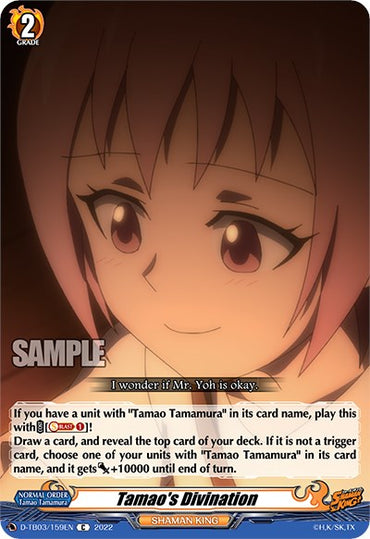 Tamao's Divination (D-TB03/159EN) [Shaman King]