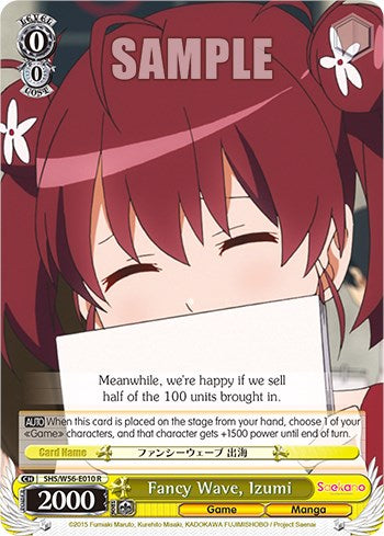 Fancy Wave, Izumi [Saekano: How to Raise a Boring Girlfriend]