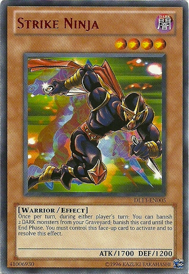 Strike Ninja (Red) [DL13-EN005] Rare