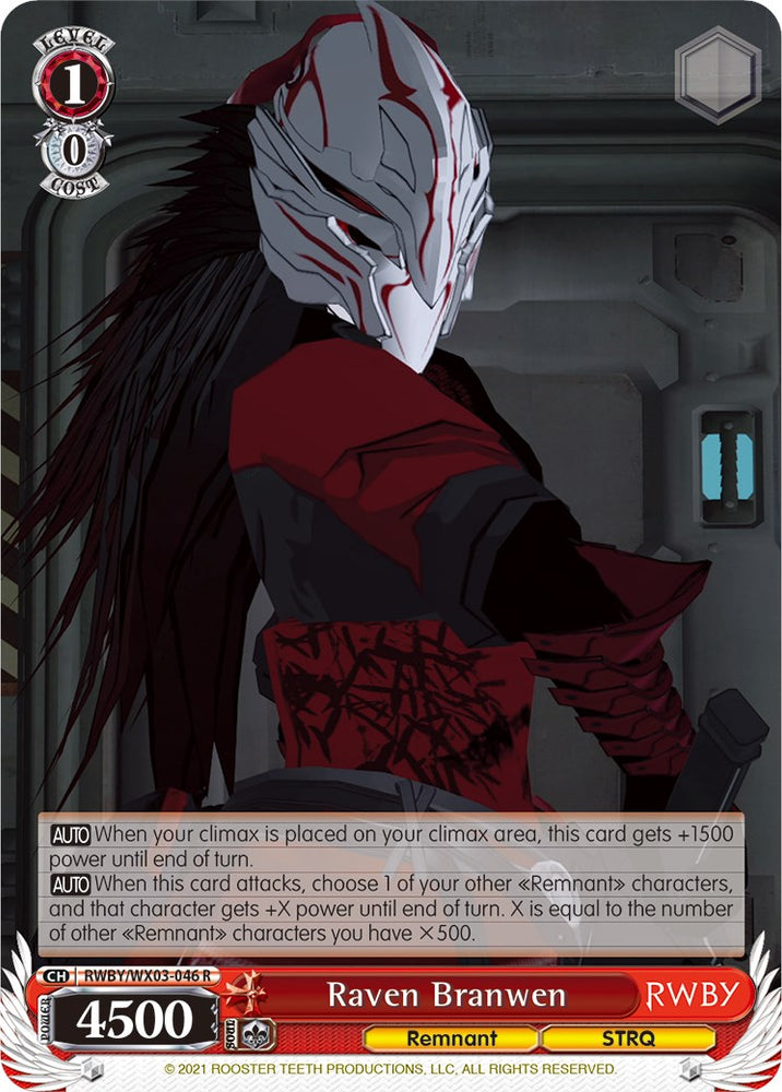 Raven Branwen (RWBY/WX03-046 R) [RWBY]