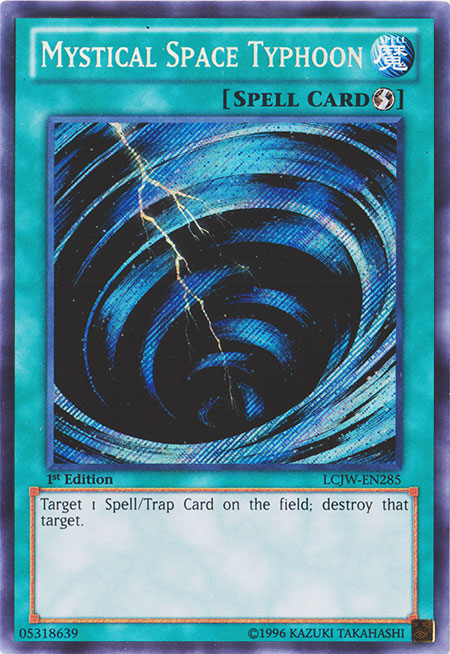 Mystical Space Typhoon [LCJW-EN285] Secret Rare