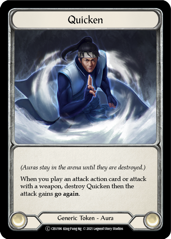 Quicken [U-CRU196-RF] (Crucible of War Unlimited)  Unlimited Rainbow Foil