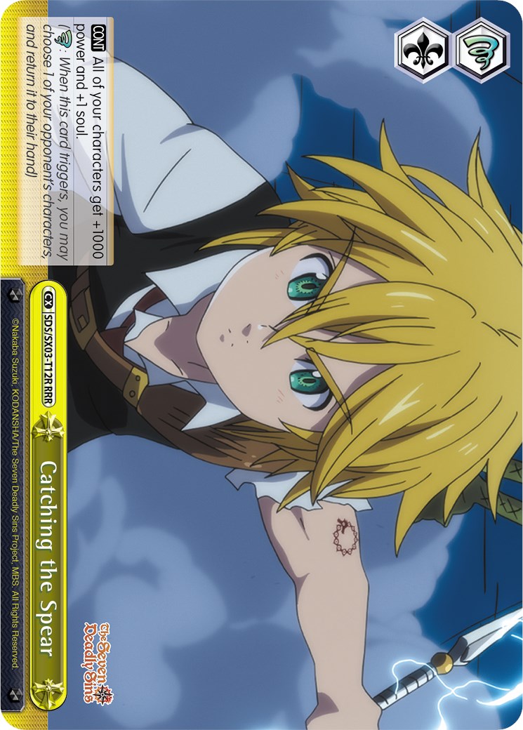 Catching the Spear (SDS/SX03-T12R RRR) [The Seven Deadly Sins]