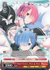 Maid Sisters, Rem & Ram (RZ/S55-E031S SR) [Re:ZERO Vol.2]