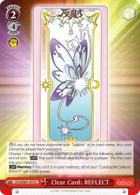 Clear Card: REFLECT (CCS/WX01-073 U) [Cardcaptor Sakura: Clear Card]