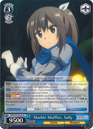 Marble Muffler, Sally (BFR/S78-TE18 TD) [BOFURI: I Don't Want to Get Hurt, so I'll Max Out My Defense]
