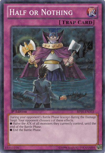 Half or Nothing [BP01-EN101] Starfoil Rare