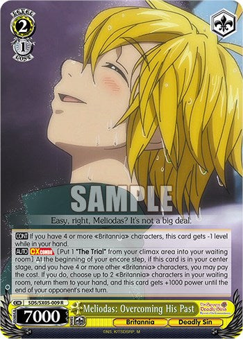 Meliodas: Overcoming His Past (Foil) [The Seven Deadly Sins: Revival of The Commandments]