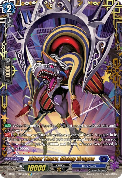 Silver Thorn, Rising Dragon (D-BT08/FFR04EN) [Minerva Rising]