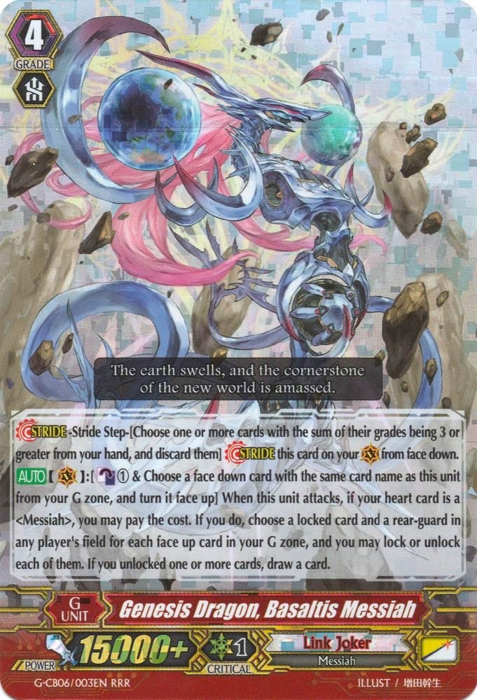 Genesis Dragon, Basaltis Messiah (G-CB06/003EN) [Rondeau of Chaos and Salvation]