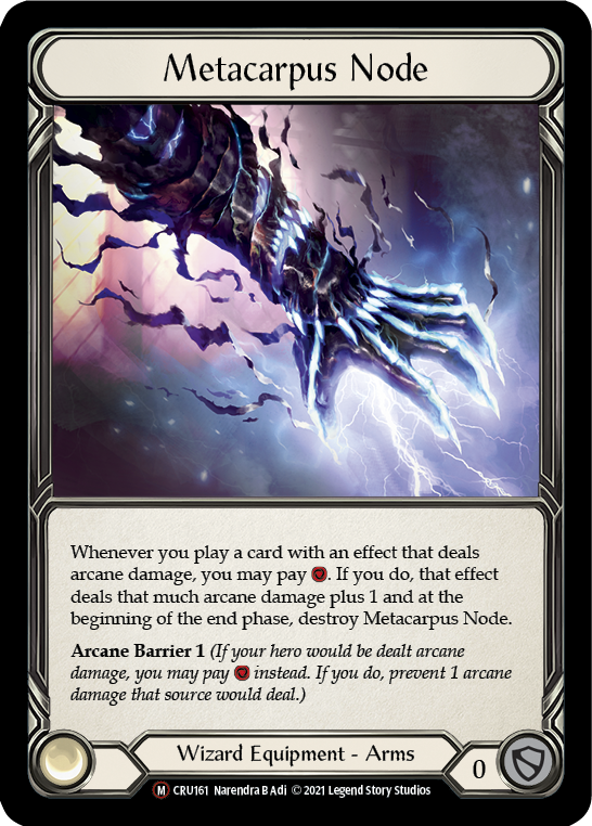 Metacarpus Node [U-CRU161-RF] (Crucible of War Unlimited)  Unlimited Rainbow Foil