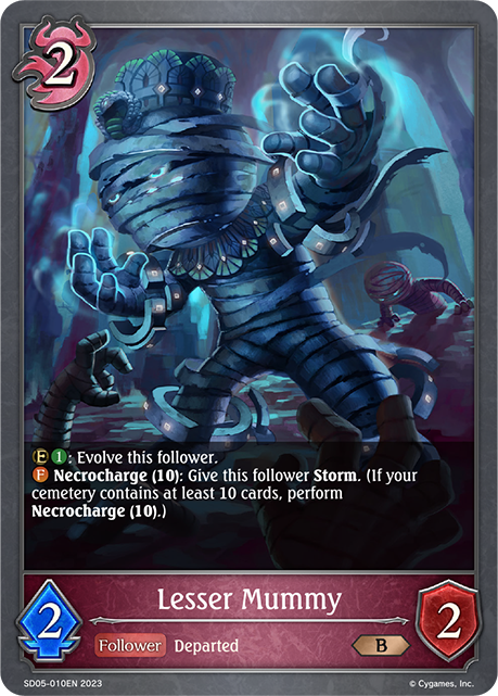 Lesser Mummy (SD05-010EN) [Waltz of the Undying Night]