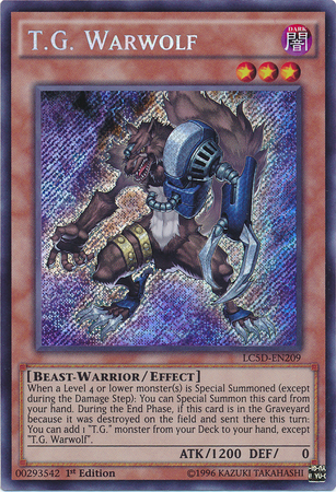 T.G. Warwolf [LC5D-EN209] Secret Rare