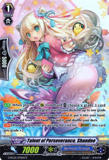 Talent of Perseverance, Shandee (G-RC02/075EN) [Revival Collection]