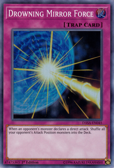 Drowning Mirror Force [DASA-EN045] Super Rare