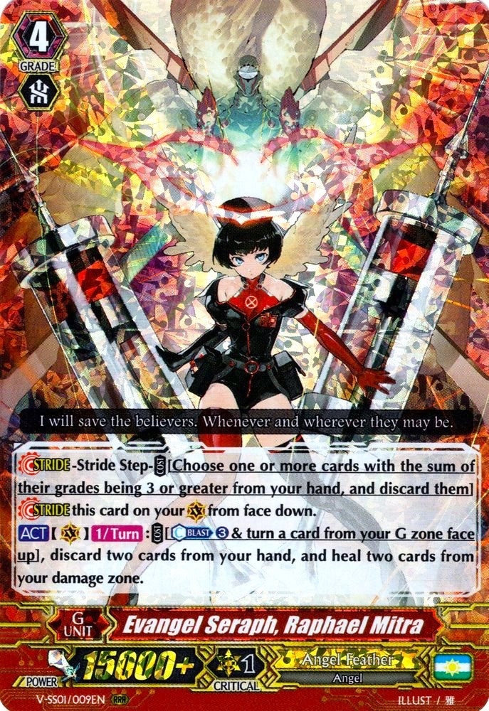 Evangel Seraph, Raphael Mitra (V-SS01/009EN) [Premium Collection 2019]