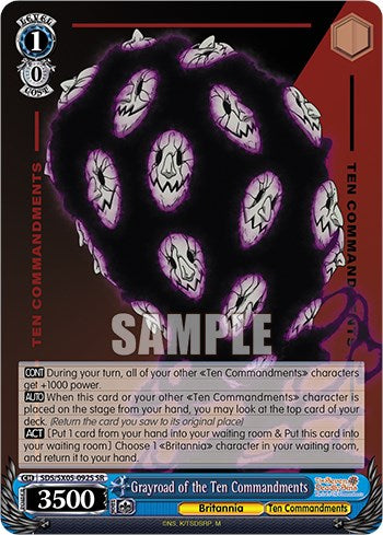 Grayroad of the Ten Commandments (SR) [The Seven Deadly Sins: Revival of The Commandments]