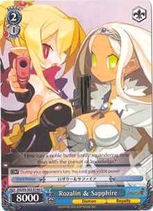 Rozalin & Sapphire (DG/EN-S03-E146 U) [Disgaea]