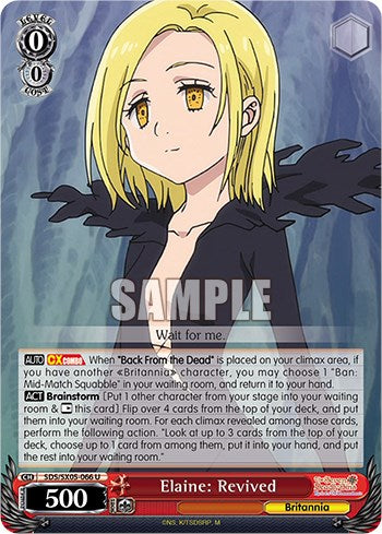 Elaine: Revived [The Seven Deadly Sins: Revival of The Commandments]