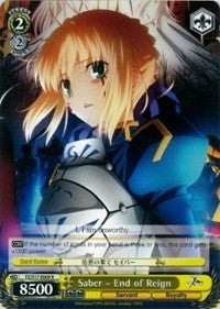Saber - End of Reign (FZ/S17-E009 R) [Fate/Zero]