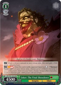 Joker: The Final Showdown (BNJ/SX01-001S SR) [Batman Ninja]