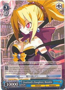 Overlord's Daughter, Rozalin (DG/EN-S03-E148 U) [Disgaea]