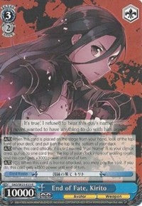 End of Fate, Kirito (SAO/SE23-E23 R) [Sword Art Online II]