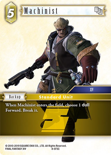 Machinist [Opus VIII]